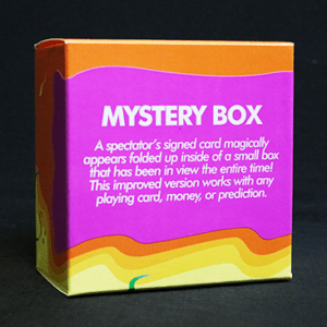 mystery box by john kennedy magic