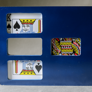 jumbo zig zag card by mr. magic