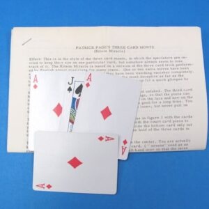 patrick page's three card monte (kitson miracle)
