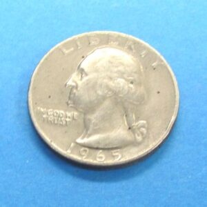 1965 magnetic quarter