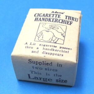 vintage adams' cigarette thru handkerchief