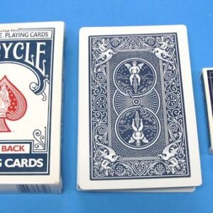 bicycle jumbo blue back playing cards #8082