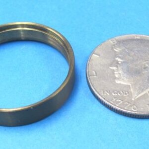50 cent size brass bang ring (johnson products)