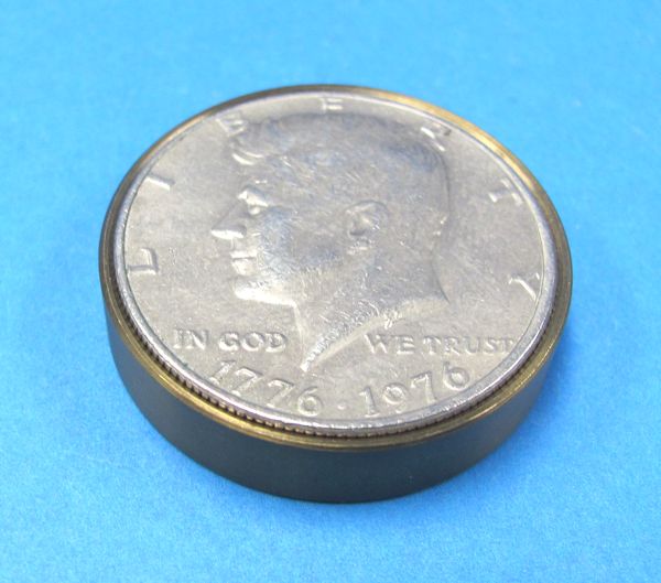 50 cent size brass bang ring (johnson products)