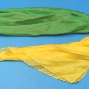 vintage double color changing silks 18 inch (d. robbins & co.)