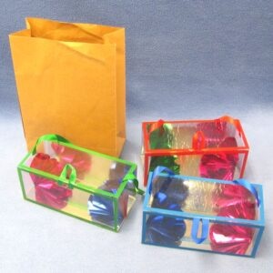 flower boxes from empty bag aka dream bag