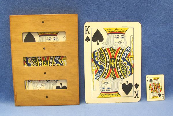 jumbo wooden card frame