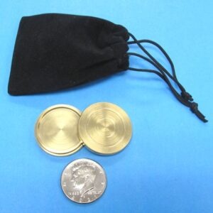 ltd edition 2021 kennedy half brass coin divination casket