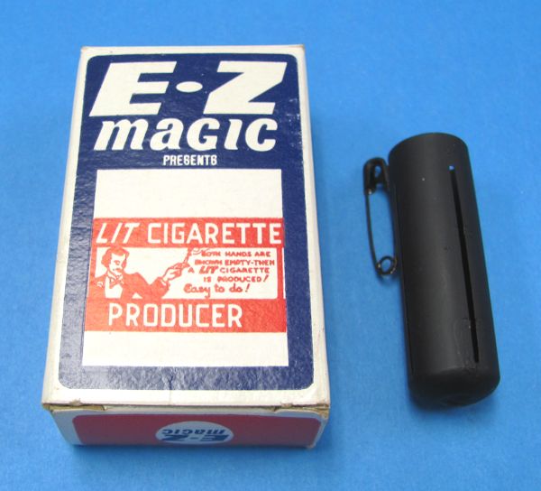 lit cigarette producer (vintage e z magic)
