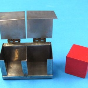 miniature metal die box (vintage)