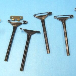 misc. lot of 6 silk holders
