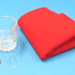vanishing coin in glass of water (vintage)