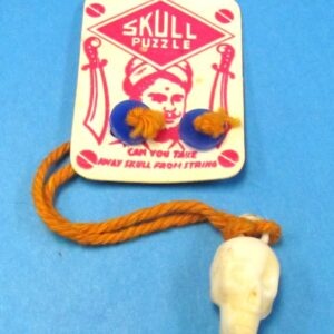 vintage skull puzzle