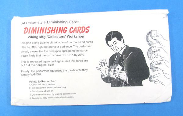 diminishing cards al baker style (viking)