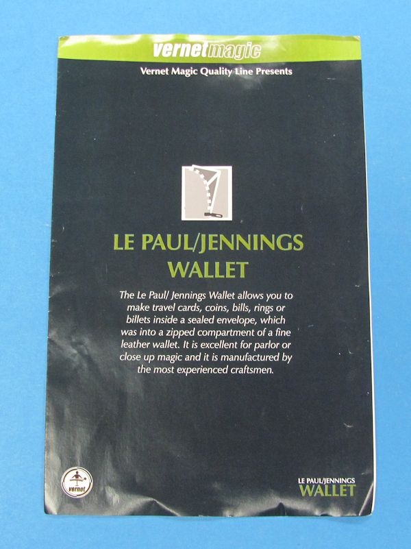 le paul jennings wallet (vernet)