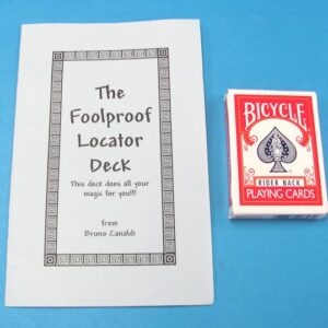 the foolproof locator deck by bruno canaldi