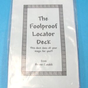 the foolproof locator deck by bruno canaldi