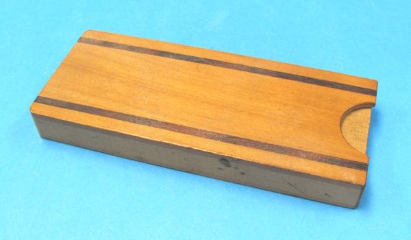 wooden coin slide