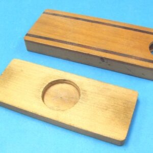 wooden coin slide